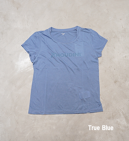 【HOUDINI】 フーディニ women's Tree Tee Drawing Logo "3Color" ※ネコポス可