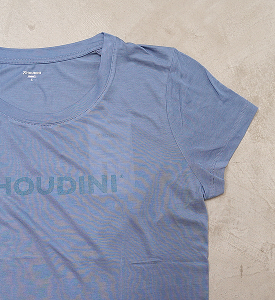 【HOUDINI】 フーディニ women's Tree Tee Drawing Logo "3Color" ※ネコポス可