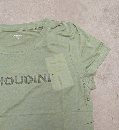 【HOUDINI】 フーディニ women's Tree Tee Drawing Logo "3Color" ※ネコポス可