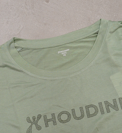 【HOUDINI】 フーディニ women's Tree Tee Drawing Logo "3Color" ※ネコポス可