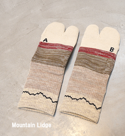 【atelier Blue bottle】アトリエブルーボトル Hiker's Socks-Short02 "4Color" ※ネコポス可