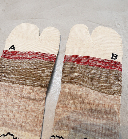 【atelier Blue bottle】アトリエブルーボトル Hiker's Socks-Short02 "4Color" ※ネコポス可