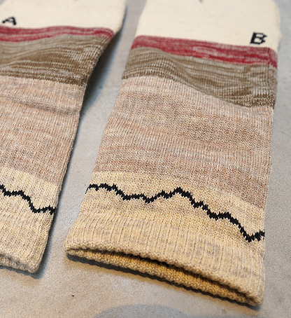 【atelier Blue bottle】アトリエブルーボトル Hiker's Socks-Short02 "4Color" ※ネコポス可