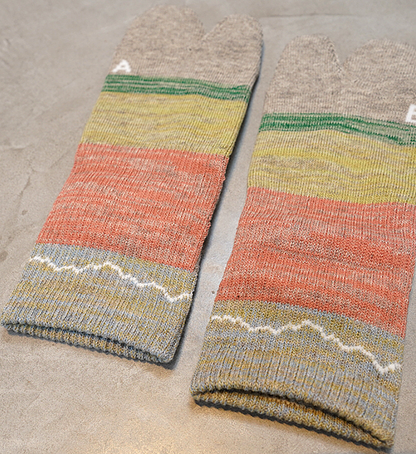 【atelier Blue bottle】アトリエブルーボトル Hiker's Socks-Short02 "4Color" ※ネコポス可