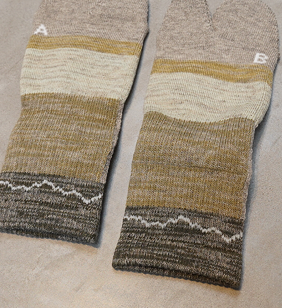 【atelier Blue bottle】アトリエブルーボトル Hiker's Socks-Short02 "4Color" ※ネコポス可