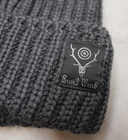 【South2 West8】サウスツーウエストエイト Watch Cap-W/A Knit "3Color"