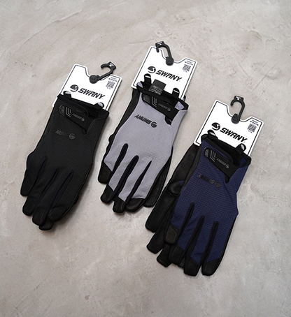 【SWANY】スワニー men's Trail Leather Glove "3Color"