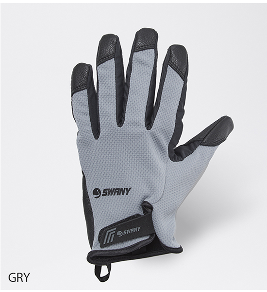 【SWANY】スワニー men's Trail Leather Glove "3Color"