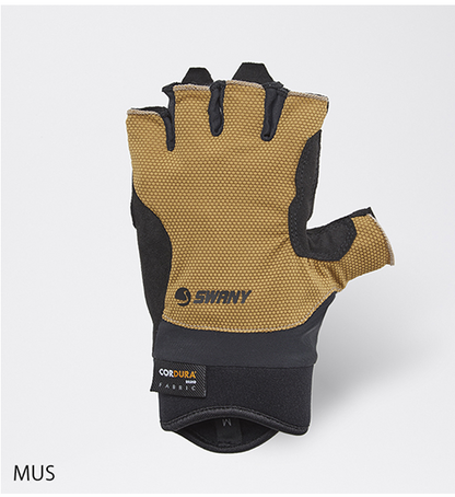 【SWANY】スワニー women's Trekking Half Finger Glove "3Color" ※ネコポス可