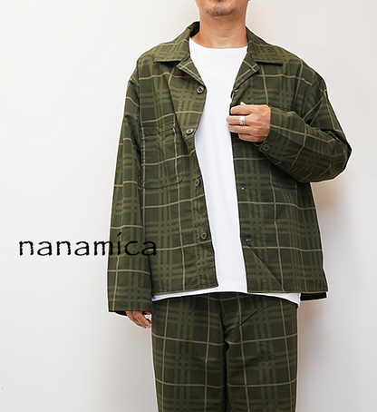 ★30%off【nanamica】ナナミカ men's ALPHADRY Shirt Jacket "Khaki"