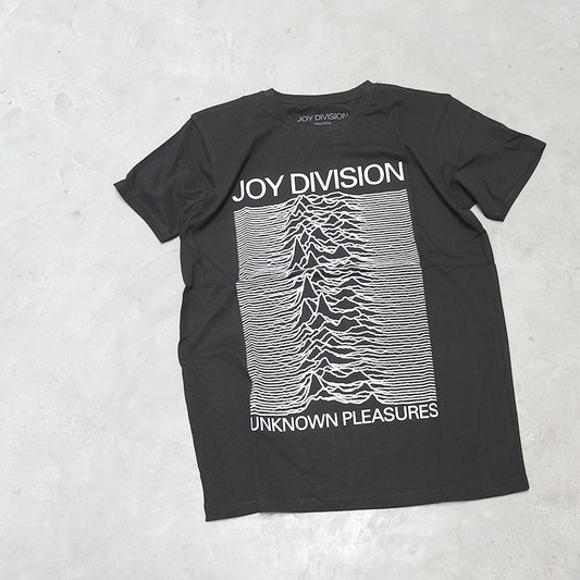 【MUSIC TEE】 JOY DIVISION 'UNKNOWN PLEASURE' "Black"※ネコポス可