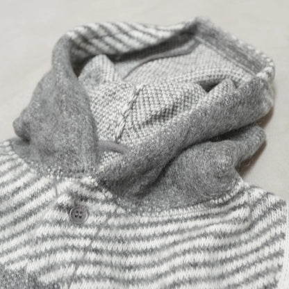 【nanamica】ナナミカ women's Mohair Hooded Shirt Jacket "2Color"