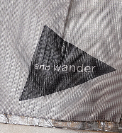 【and wander】アンドワンダー Dyneema sacoche ”2Color” ※ネコポス可