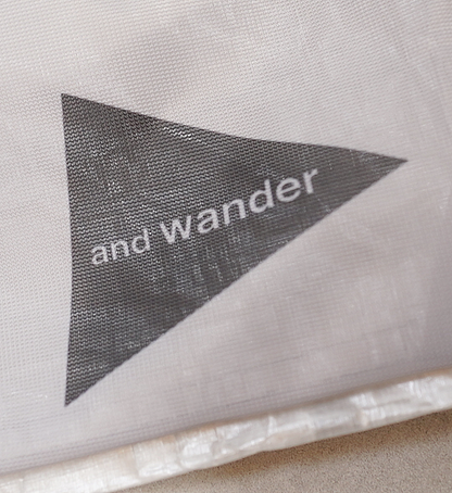 【and wander】アンドワンダー Dyneema sacoche ”2Color” ※ネコポス可