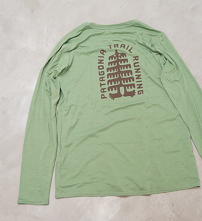 【patagonia】パタゴニア women's Long-Sleeved Capilene Cool Daily Grahic Shirt  ※ネコポス可