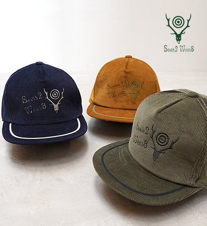 【South2 West8】サウスツーウエストエイト Trucker Cap-11W Corduroy "3Color"