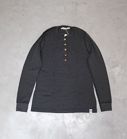 【ACLIMA】アクリマ women's Warmwool Grandad Shirt "Marengo"