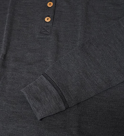 【ACLIMA】アクリマ women's Warmwool Grandad Shirt "Marengo"