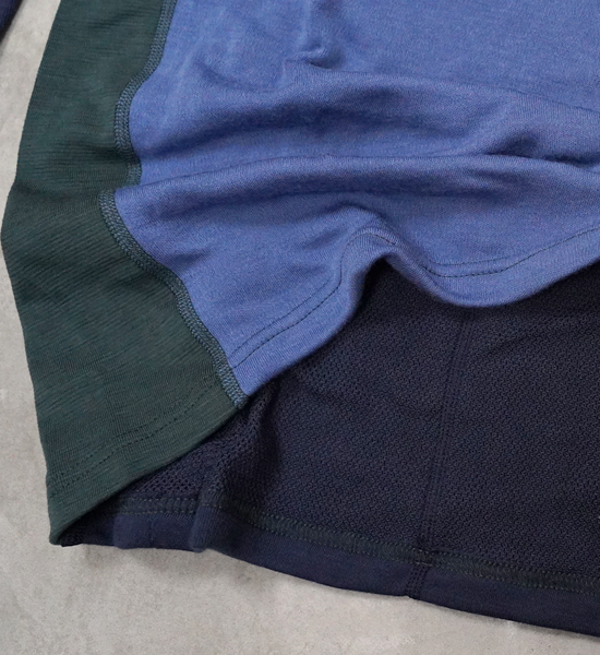 【ACLIMA】アクリマ men's Warm Wool Hood Sweater "2Color"