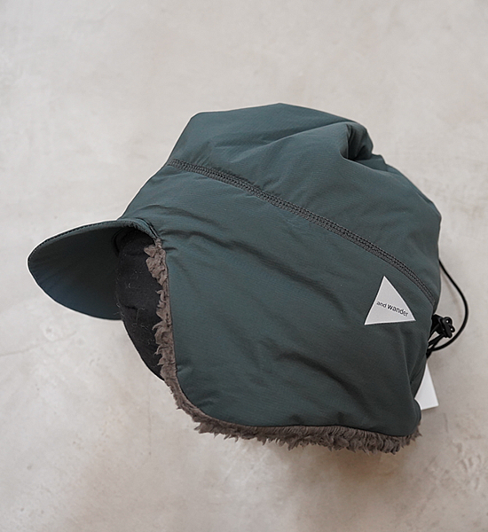 【and wander】アンドワンダー PRIMALOFT cap "3Color"