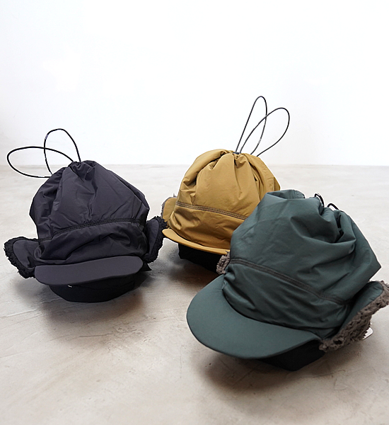 【and wander】アンドワンダー PRIMALOFT cap "3Color"