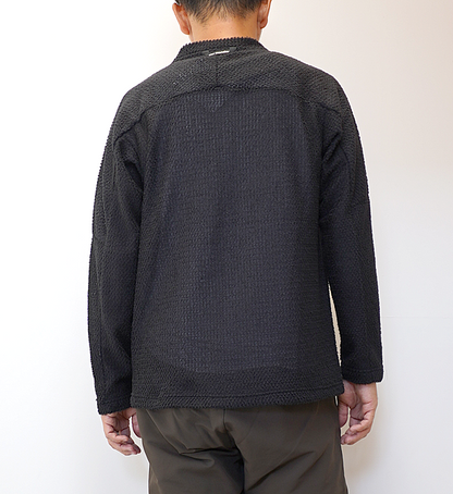 ★30%off 【and wander】アンドワンダー men's alpha direct pullover "2Color"