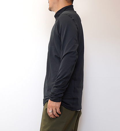 【patagonia】パタゴニア men's Capilene Thermal Weight Zip Neck "BLK"