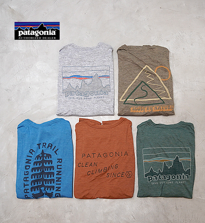 【patagonia】パタゴニア men's L/S Capilene Cool Daily Graphic Shirt "4Color” ※ネコポス可