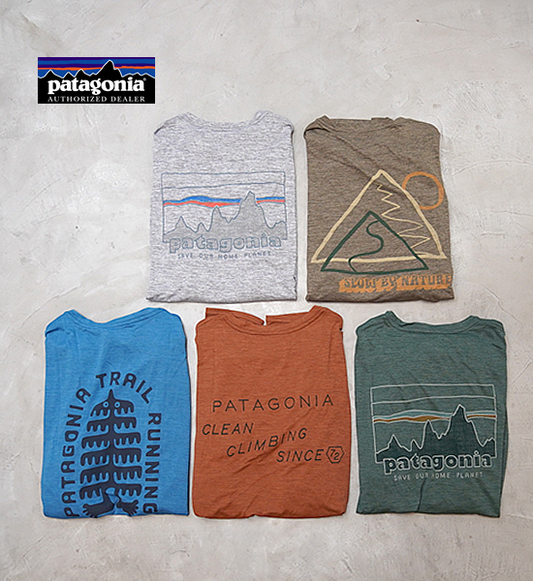 【patagonia】パタゴニア men's L/S Capilene Cool Daily Graphic Shirt "4Color” ※ネコポス可