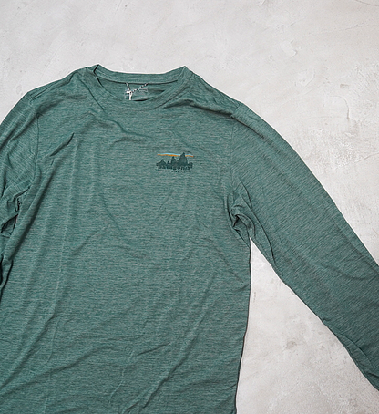 【patagonia】パタゴニア men's L/S Capilene Cool Daily Graphic Shirt "4Color” ※ネコポス可