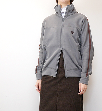 ★30%off【South2 West8】サウスツーウエストエイト Trainer Jacket-Fleece Lined Jersey "2Color"