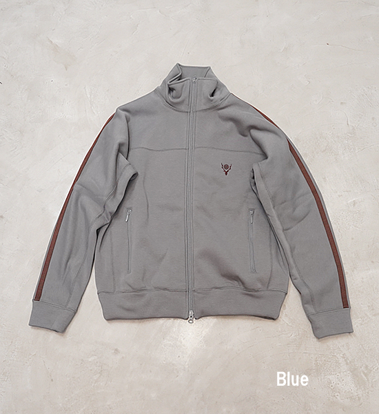 ★30%off【South2 West8】サウスツーウエストエイト Trainer Jacket-Fleece Lined Jersey "2Color"