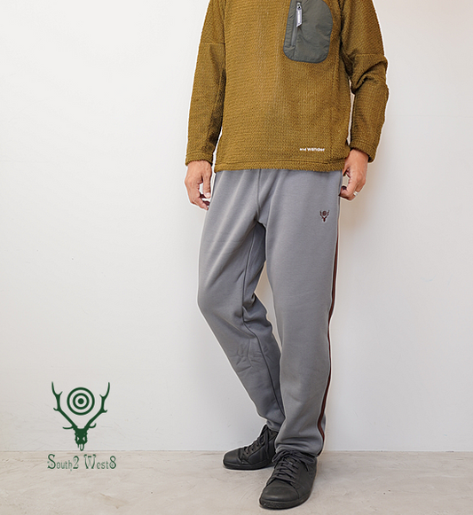 ★30%off【South2 West8】サウスツーウエストエイト Trainer Pant-Fleece Lined Jersey "3Color"