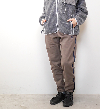 ★30%off【South2 West8】サウスツーウエストエイト Trainer Pant-Fleece Lined Jersey "3Color"