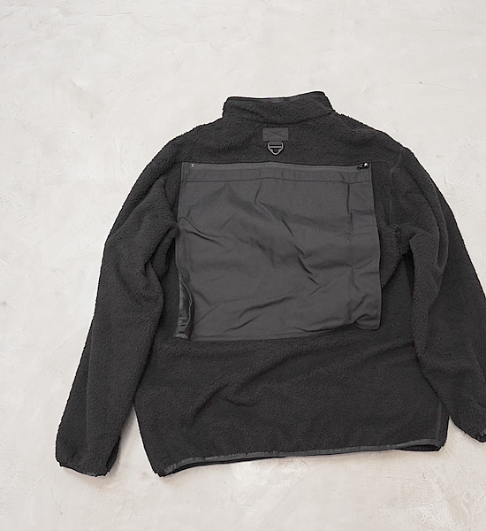 ★30%off【South2 West8】サウスツーウエストエイト Tenkara Trout Pullover Jacket-Poly Fleece "Black"