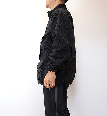 ★30%off【South2 West8】サウスツーウエストエイト Tenkara Trout Pullover Jacket-Poly Fleece "Black"