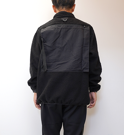 ★30%off【South2 West8】サウスツーウエストエイト Tenkara Trout Pullover Jacket-Poly Fleece "Black"