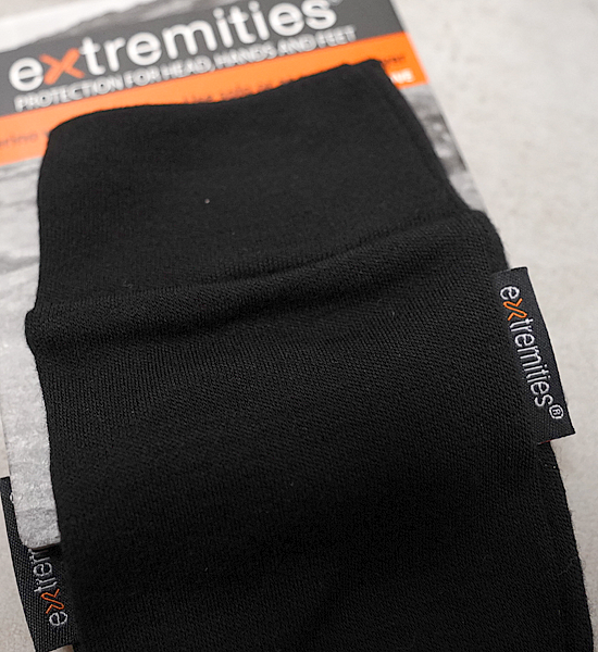 【extremities】エクストリミティーズ Merino Touch Liner Glove "Black" ※ネコポス可