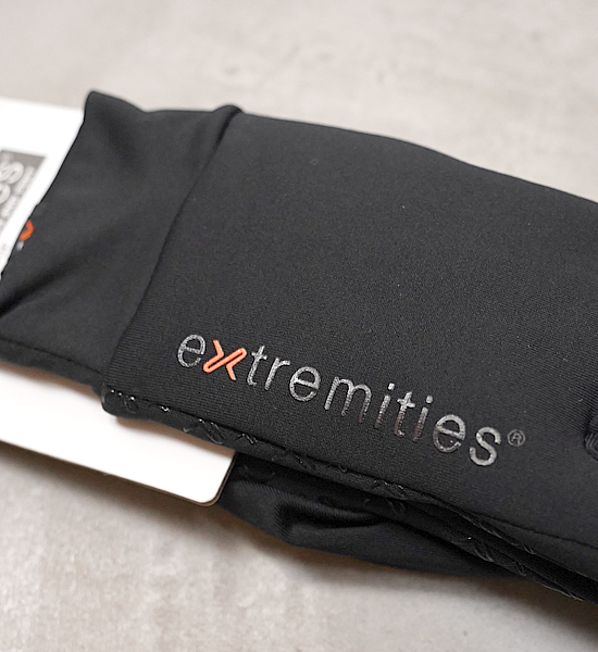 【extremities】エクストリミティーズ Insulated Waterproof Sticky Power Liner Glove "Black" ※ネコポス可