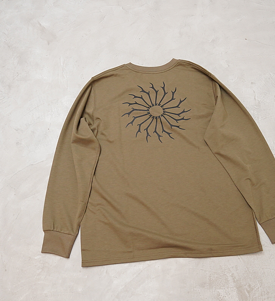 ★30%off【South2 West8】サウスツーウエストエイト L/S Round Pocket Tee-Circle Horn "3Color"