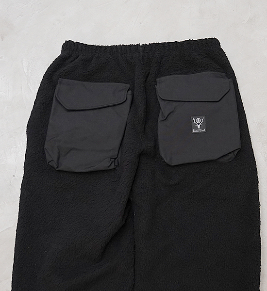 ★30%off【South2 West8】サウスツーウエストエイト Tenkara Trout Sweat Pant-Fleece "Black"