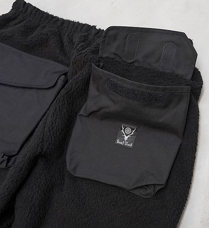 ★30%off【South2 West8】サウスツーウエストエイト Tenkara Trout Sweat Pant-Fleece "Black"