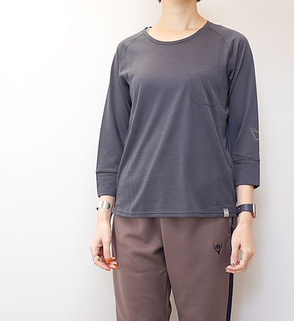 【atelier Blue bottle】アトリエブルーボトル Hiker's T-shirts 2022(8sleeve) "3Color" ※ネコポス可