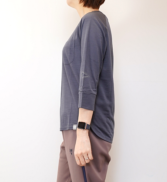 【atelier Blue bottle】アトリエブルーボトル Hiker's T-shirts 2022(8sleeve) "3Color" ※ネコポス可