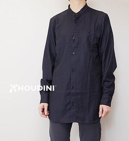 【HOUDINI】フーディニ unisex Desoli Shirt "Blue Illusion"