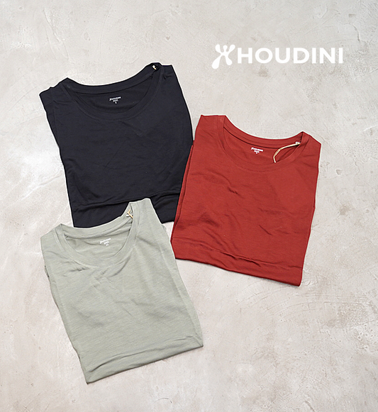 【HOUDINI】 フーディニ women's Tree Tee "3Color" ※ネコポス可