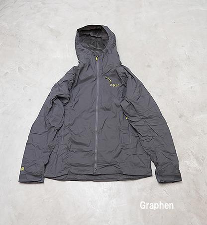 【Rab】ラブ men's VR(Vapour-Rise)Summit Jacket "Beluga"