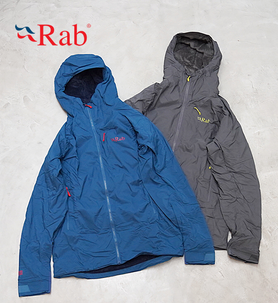 【Rab】ラブ men's VR(Vapour-Rise)Summit Jacket "Beluga"