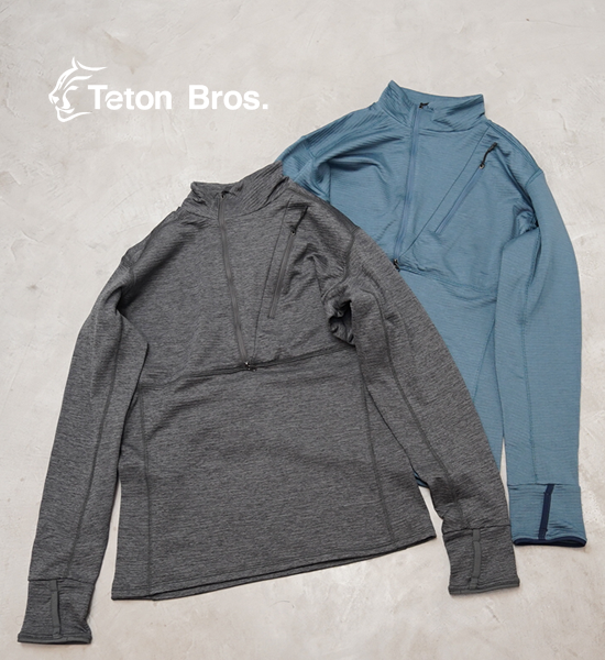 【Teton Bros】ティートンブロス men's Graphene 1/2 Zip "2Color"