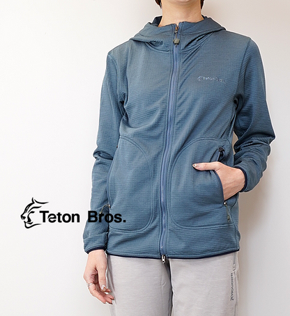 【Teton Bros】ティートンブロス women's Graphene Zip Hoody "2Color"